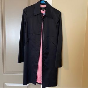Parasuco Black Zip up Shell Jacket Size 6